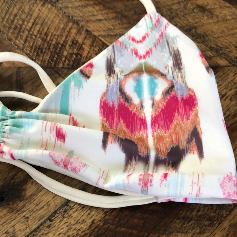 Patterned bikini top - Picture 2 of 5